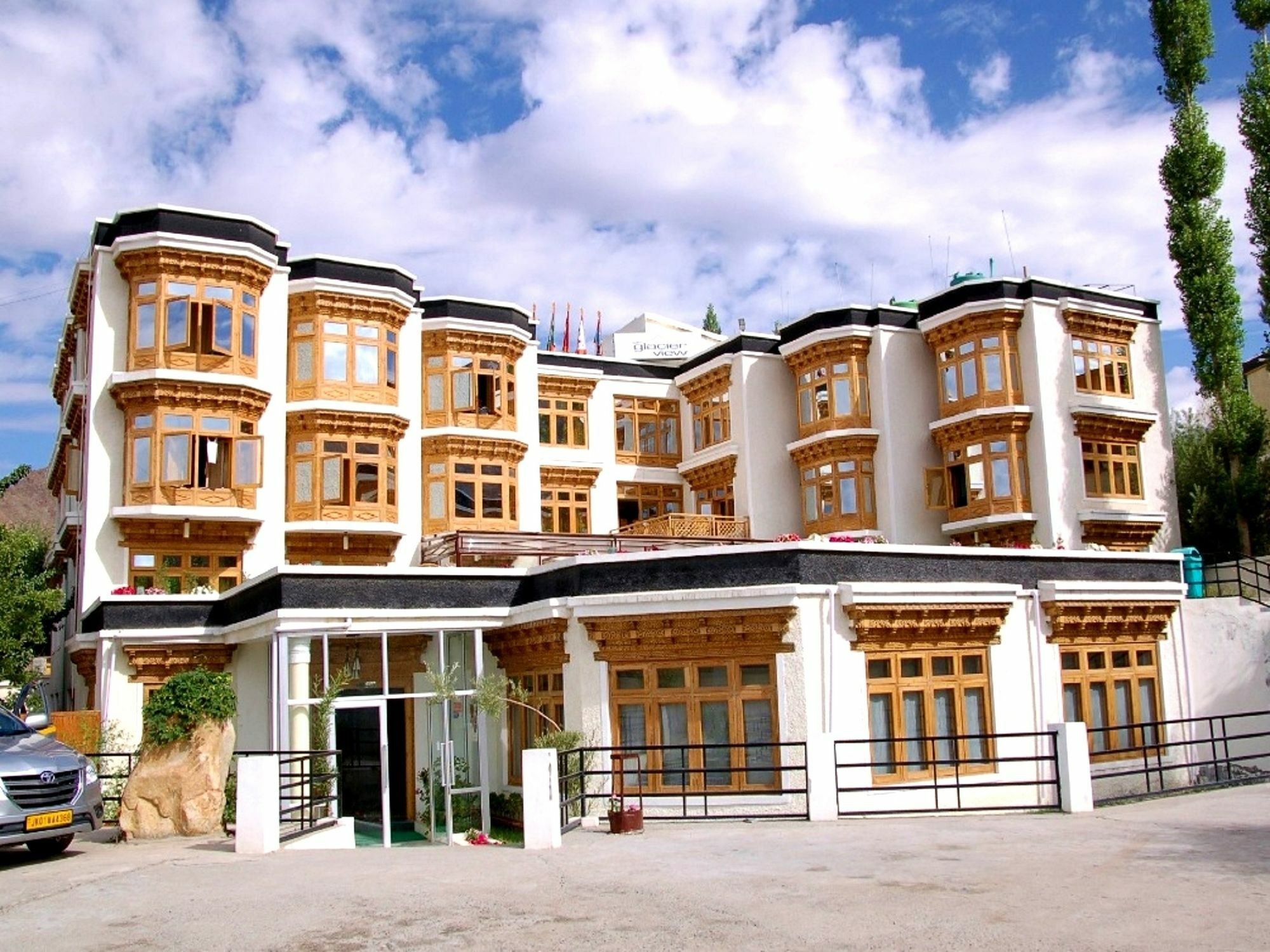 Hotel New Glacier View Léh Exteriér fotografie